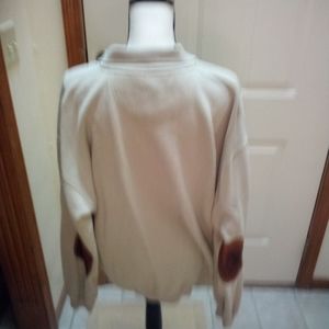 4 Henley Sweaters with Leather Elbow Pads, Individually or all 4.